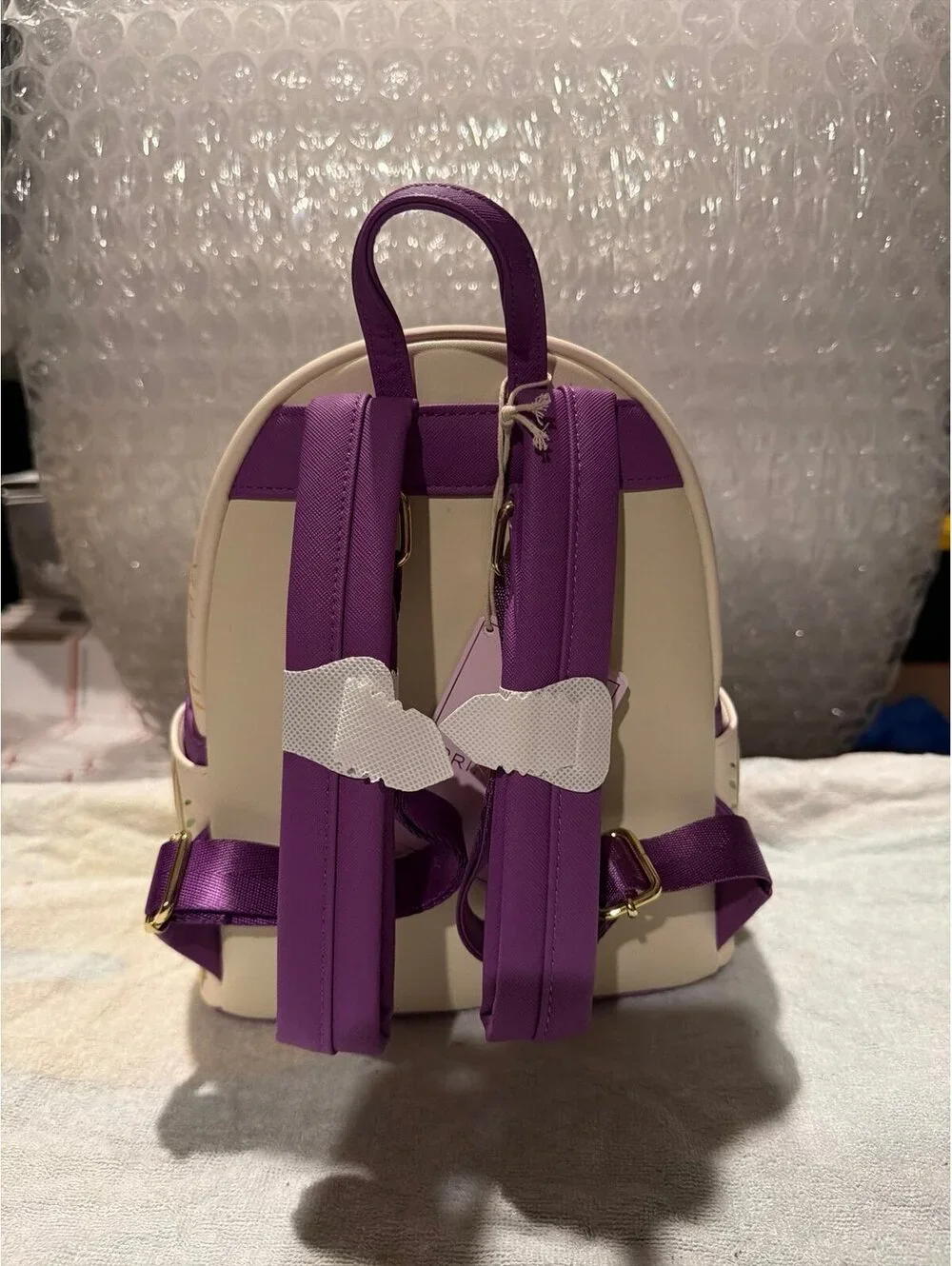 Loungefly Disney Tangled Rapunzel & Pascal Dress Mini Backpack NWT